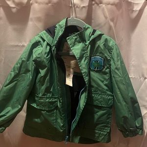 Great pirate monster Carter’s rain coat, 2T